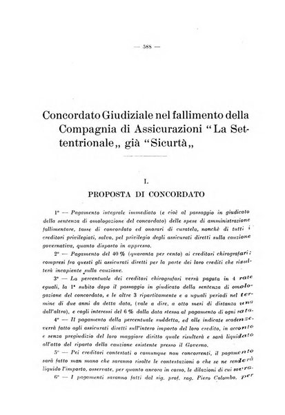 Il diritto fallimentare e delle società commerciali rivista di dottrina e giurisprudenza