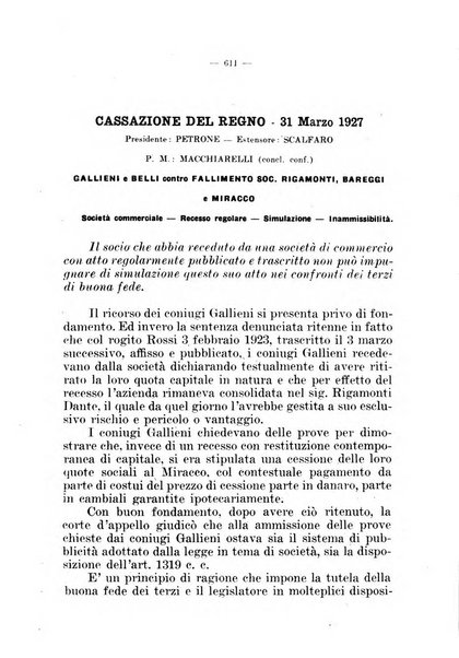 Il diritto fallimentare e delle società commerciali rivista di dottrina e giurisprudenza