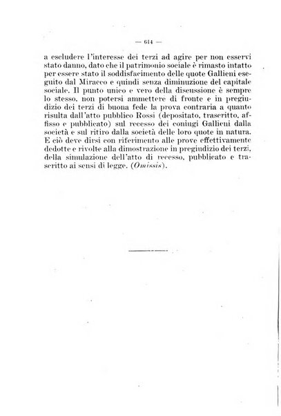 Il diritto fallimentare e delle società commerciali rivista di dottrina e giurisprudenza