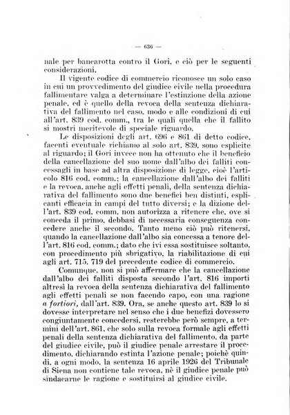 Il diritto fallimentare e delle società commerciali rivista di dottrina e giurisprudenza