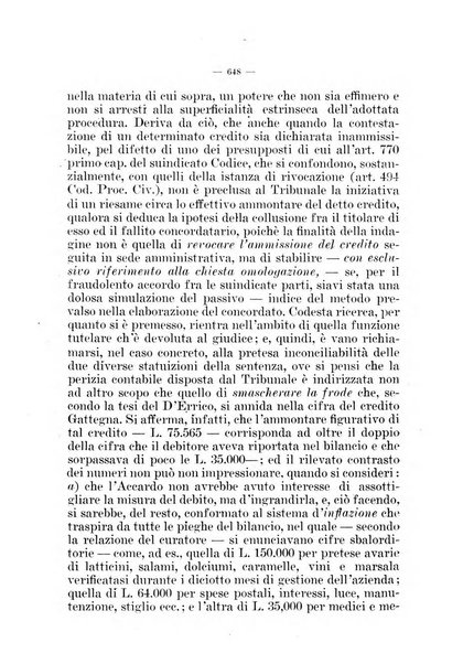 Il diritto fallimentare e delle società commerciali rivista di dottrina e giurisprudenza