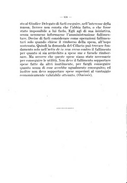 Il diritto fallimentare e delle società commerciali rivista di dottrina e giurisprudenza