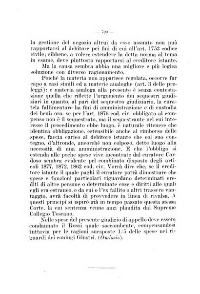 Il diritto fallimentare e delle società commerciali rivista di dottrina e giurisprudenza