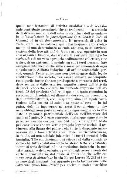 Il diritto fallimentare e delle società commerciali rivista di dottrina e giurisprudenza