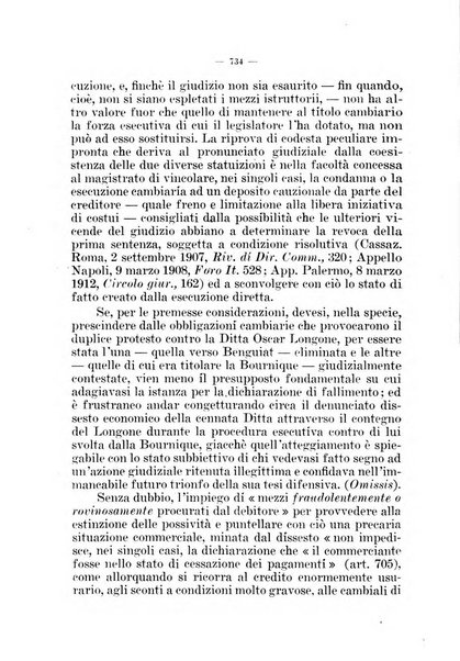 Il diritto fallimentare e delle società commerciali rivista di dottrina e giurisprudenza