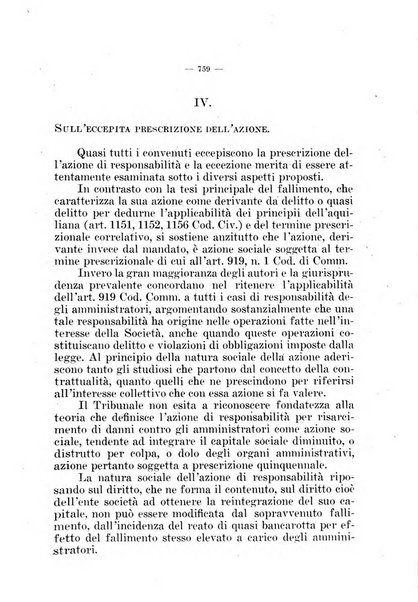 Il diritto fallimentare e delle società commerciali rivista di dottrina e giurisprudenza