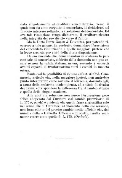 Il diritto fallimentare e delle società commerciali rivista di dottrina e giurisprudenza