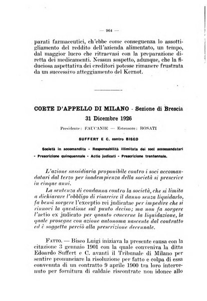 Il diritto fallimentare e delle società commerciali rivista di dottrina e giurisprudenza