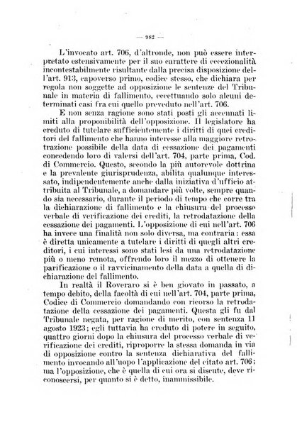 Il diritto fallimentare e delle società commerciali rivista di dottrina e giurisprudenza