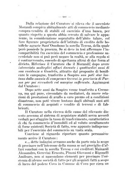 Il diritto fallimentare e delle società commerciali rivista di dottrina e giurisprudenza