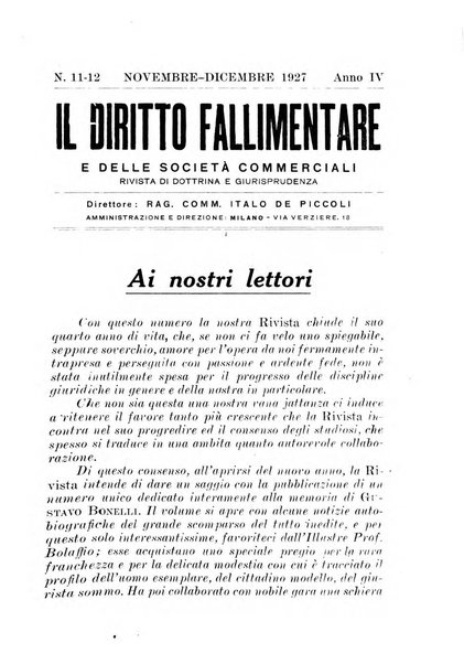 Il diritto fallimentare e delle società commerciali rivista di dottrina e giurisprudenza