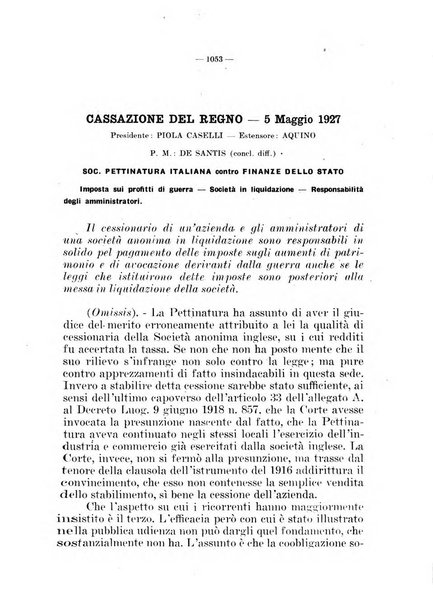 Il diritto fallimentare e delle società commerciali rivista di dottrina e giurisprudenza