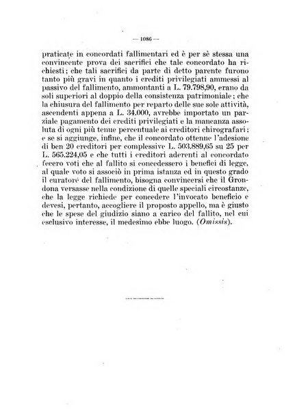 Il diritto fallimentare e delle società commerciali rivista di dottrina e giurisprudenza