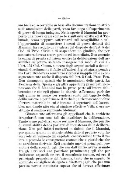 Il diritto fallimentare e delle società commerciali rivista di dottrina e giurisprudenza