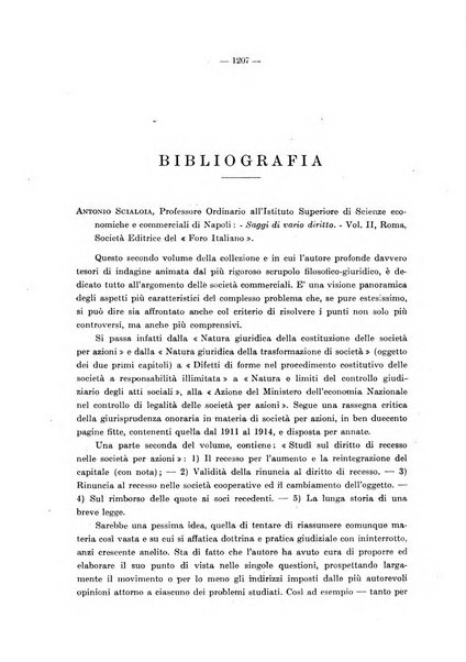 Il diritto fallimentare e delle società commerciali rivista di dottrina e giurisprudenza