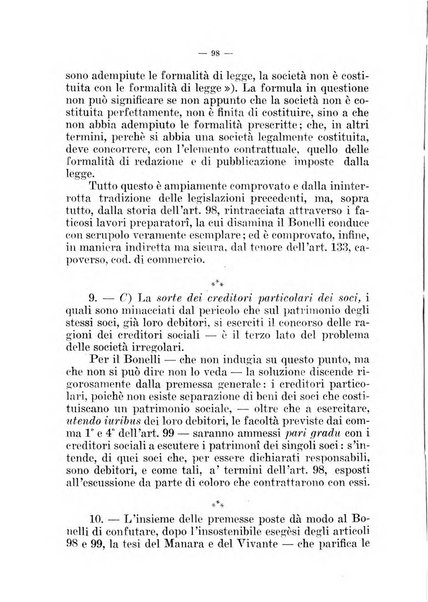 Il diritto fallimentare e delle società commerciali rivista di dottrina e giurisprudenza