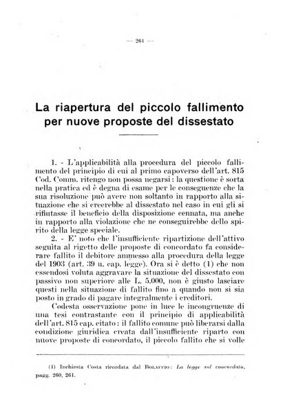 Il diritto fallimentare e delle società commerciali rivista di dottrina e giurisprudenza