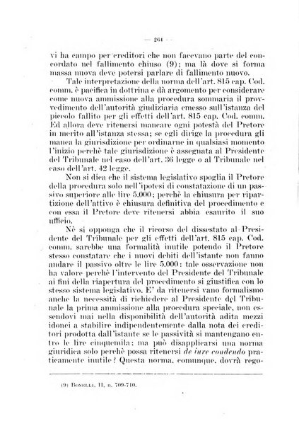 Il diritto fallimentare e delle società commerciali rivista di dottrina e giurisprudenza