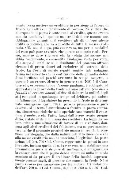 Il diritto fallimentare e delle società commerciali rivista di dottrina e giurisprudenza