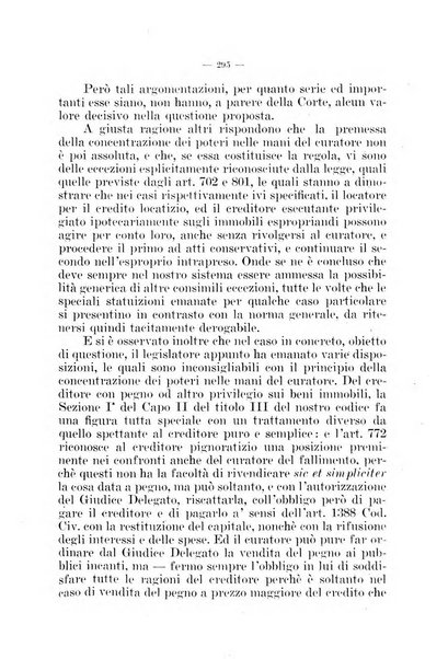 Il diritto fallimentare e delle società commerciali rivista di dottrina e giurisprudenza