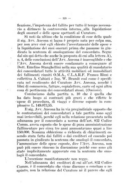 Il diritto fallimentare e delle società commerciali rivista di dottrina e giurisprudenza