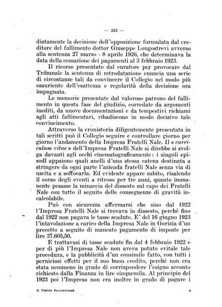 Il diritto fallimentare e delle società commerciali rivista di dottrina e giurisprudenza