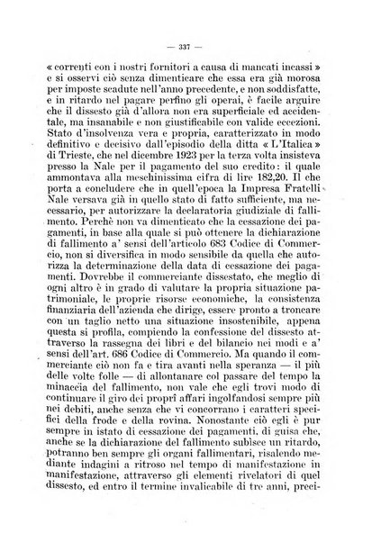 Il diritto fallimentare e delle società commerciali rivista di dottrina e giurisprudenza