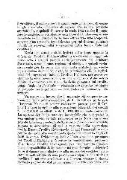 Il diritto fallimentare e delle società commerciali rivista di dottrina e giurisprudenza