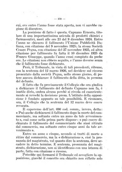 Il diritto fallimentare e delle società commerciali rivista di dottrina e giurisprudenza