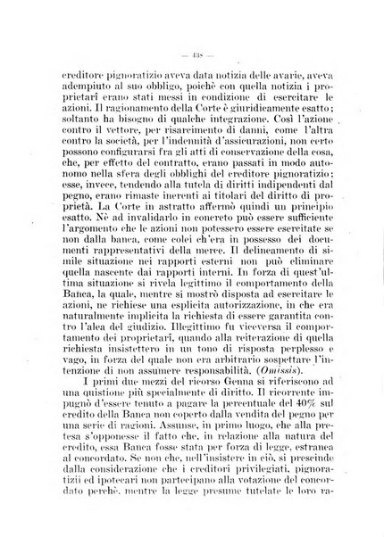 Il diritto fallimentare e delle società commerciali rivista di dottrina e giurisprudenza