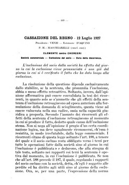 Il diritto fallimentare e delle società commerciali rivista di dottrina e giurisprudenza