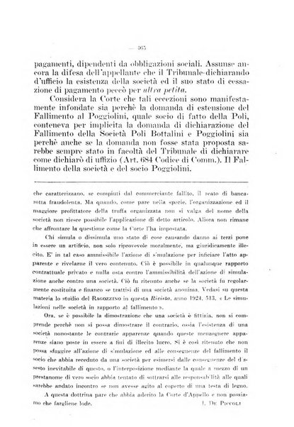 Il diritto fallimentare e delle società commerciali rivista di dottrina e giurisprudenza