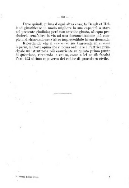 Il diritto fallimentare e delle società commerciali rivista di dottrina e giurisprudenza