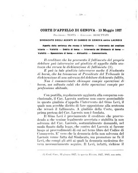 Il diritto fallimentare e delle società commerciali rivista di dottrina e giurisprudenza