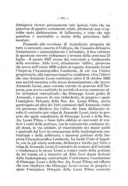 Il diritto fallimentare e delle società commerciali rivista di dottrina e giurisprudenza