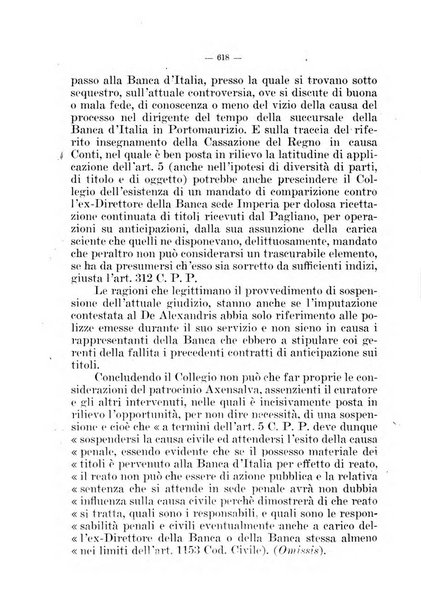 Il diritto fallimentare e delle società commerciali rivista di dottrina e giurisprudenza