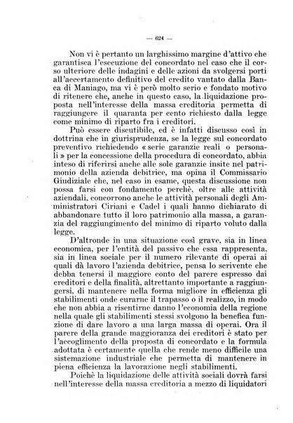 Il diritto fallimentare e delle società commerciali rivista di dottrina e giurisprudenza