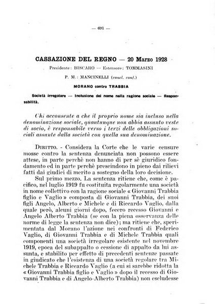 Il diritto fallimentare e delle società commerciali rivista di dottrina e giurisprudenza