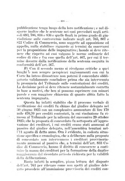 Il diritto fallimentare e delle società commerciali rivista di dottrina e giurisprudenza