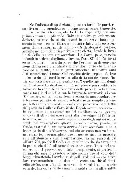 Il diritto fallimentare e delle società commerciali rivista di dottrina e giurisprudenza