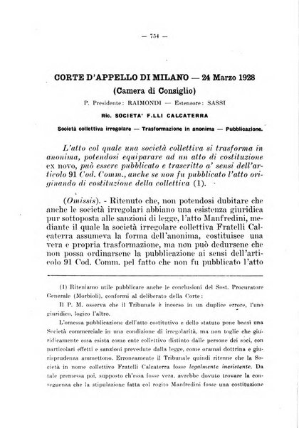 Il diritto fallimentare e delle società commerciali rivista di dottrina e giurisprudenza