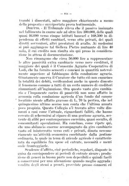 Il diritto fallimentare e delle società commerciali rivista di dottrina e giurisprudenza