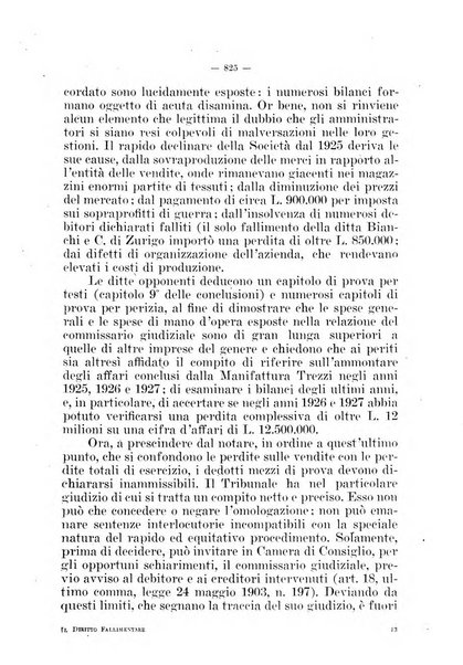 Il diritto fallimentare e delle società commerciali rivista di dottrina e giurisprudenza