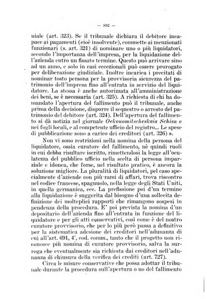 Il diritto fallimentare e delle società commerciali rivista di dottrina e giurisprudenza