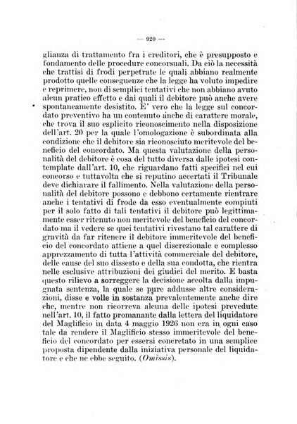 Il diritto fallimentare e delle società commerciali rivista di dottrina e giurisprudenza