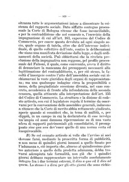 Il diritto fallimentare e delle società commerciali rivista di dottrina e giurisprudenza