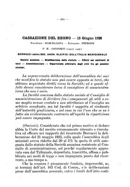 Il diritto fallimentare e delle società commerciali rivista di dottrina e giurisprudenza