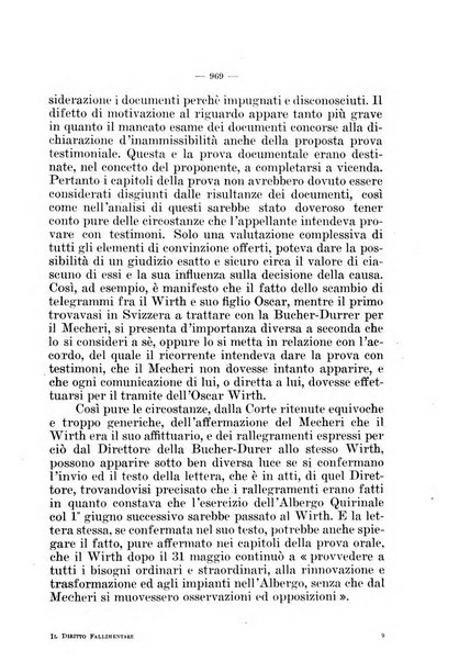 Il diritto fallimentare e delle società commerciali rivista di dottrina e giurisprudenza