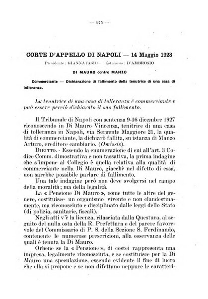 Il diritto fallimentare e delle società commerciali rivista di dottrina e giurisprudenza