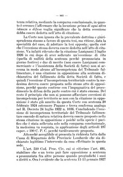 Il diritto fallimentare e delle società commerciali rivista di dottrina e giurisprudenza